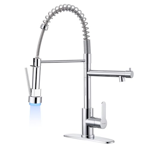 Chromium Plated Faucet with LED