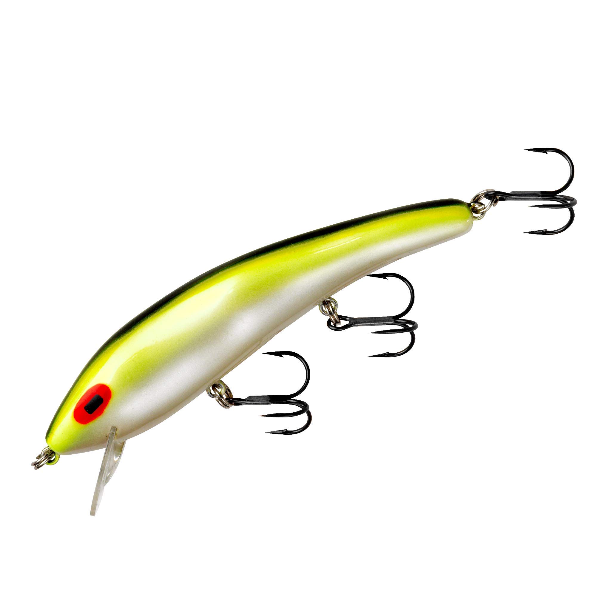 Cotton Cordell Ripplin Red Fin Fishing Lure - Topwater Bass Fishing Bait for Freshwater & Saltwater - Perfect for Trout, Walleye, Pike & Muskie Fishing
