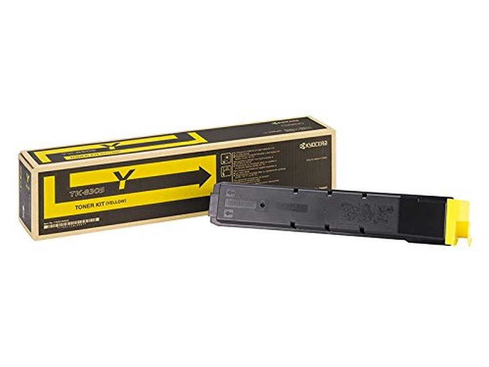 Kyocera 3050 3550Ci Yellow Toner Cartridge - High Yield Replacement for Kyocera Printers - Perfect for Office & Home Printing