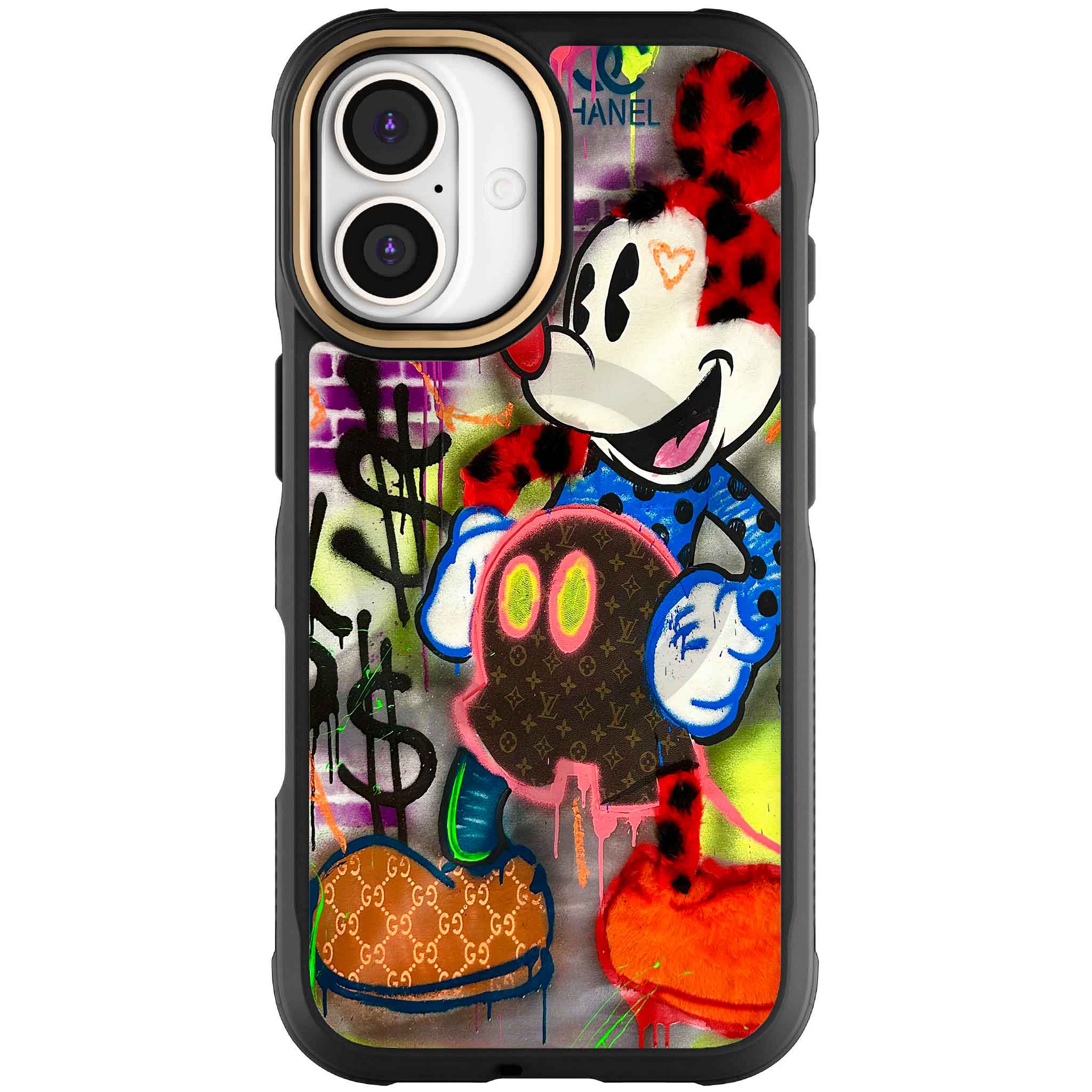 Limited Edition Mickey Mouse Plush Toy by Doped Out M - Cute Disney Collectible for Kids & Adults | Perfect for Birthday Gifts, Room Decor, and Disney Fan Collections