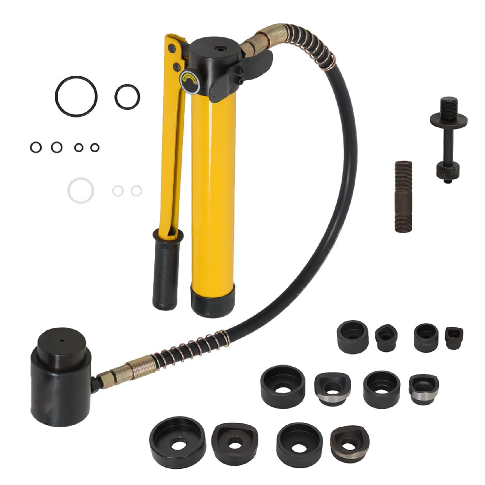 10 Ton Hydraulic Knockout Punch Driver Kit - 1/2