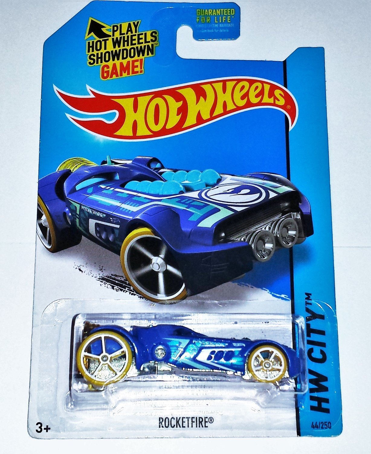 2015 Hot Wheels Treasure Hunt HW City RocketFire - Rare Collectible Die-Cast Car for Kids & Adults - Perfect for Display, Gifts, and Play Scenes