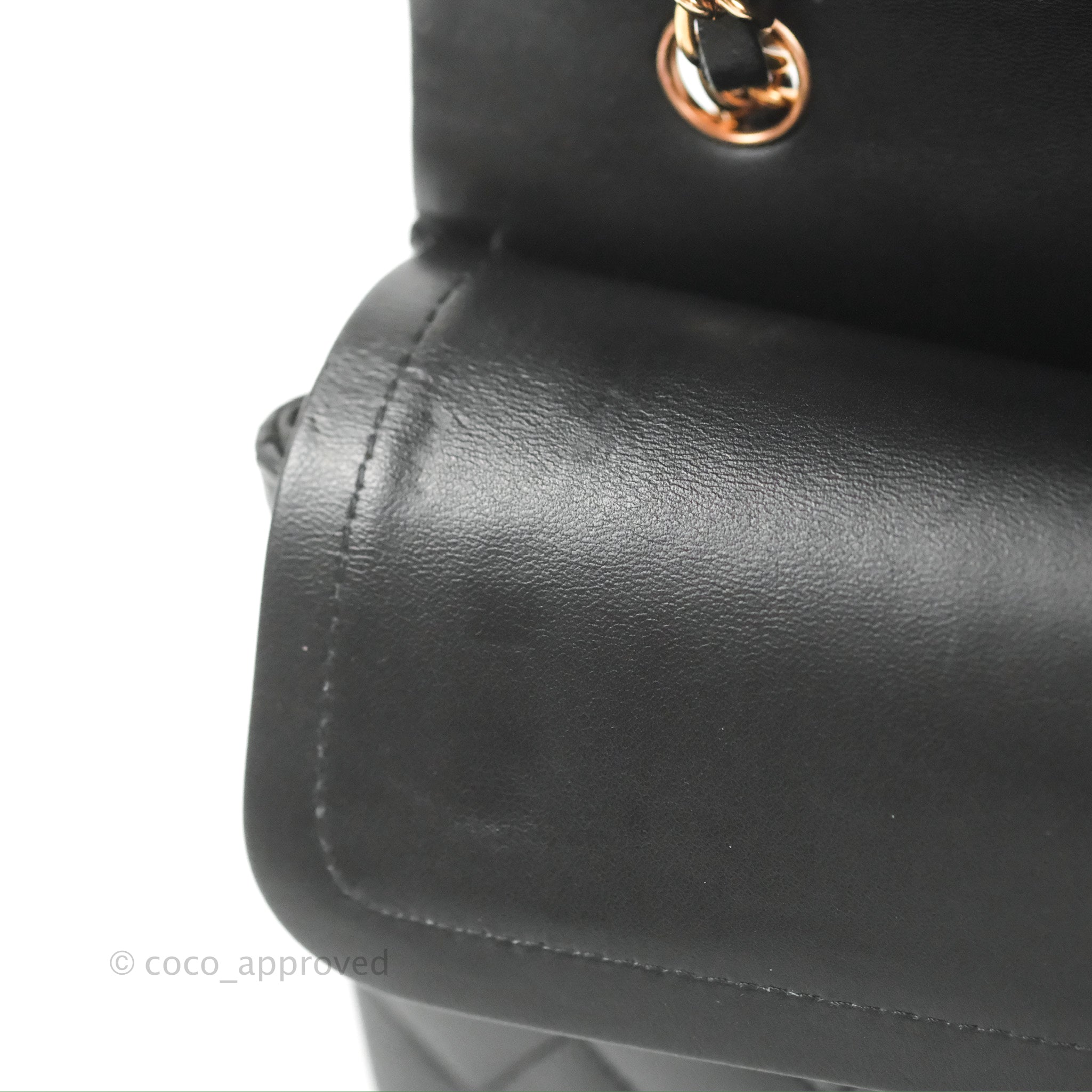 Chanel Classic Medium Flap Bag - Black Lambskin Leather with Rose Gold Hardware | Luxury Designer Handbag for Women | Perfect for Evening Events, Date Nights & Special Occasions
