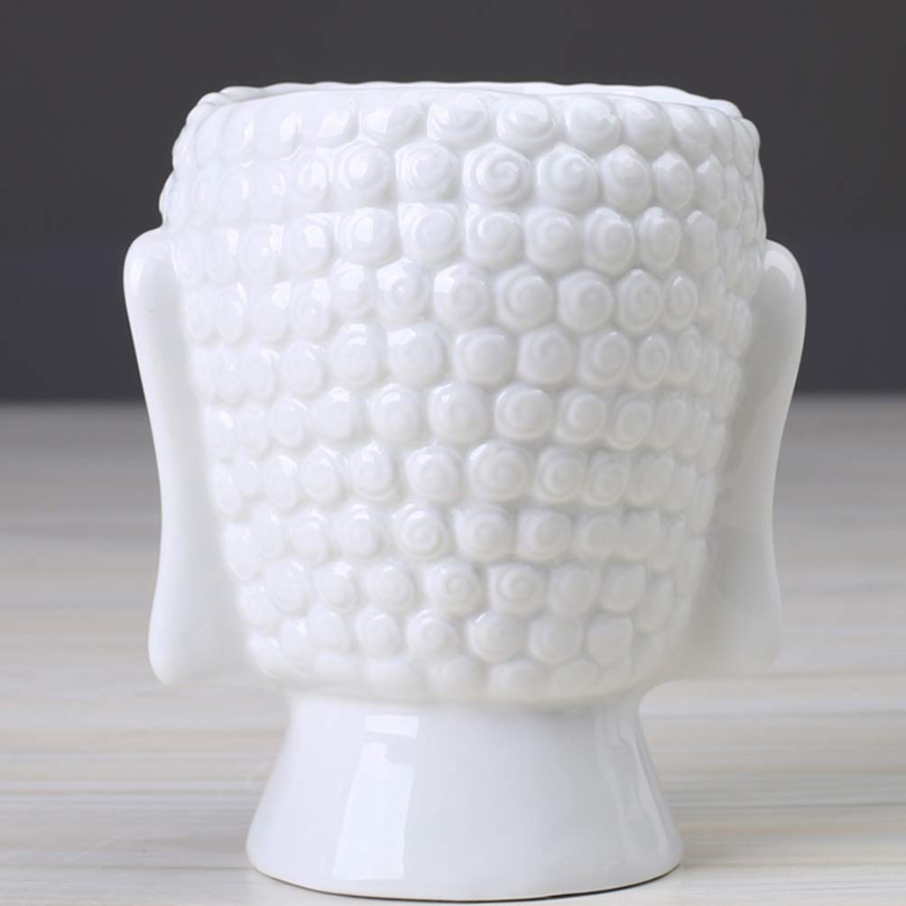LIOOBO Artistic Ceramic Flower Pot - Modern Decorative Plant Pot for Home, Office, and Garden Decor | Perfect for Succulents, Herbs, and Indoor Plants