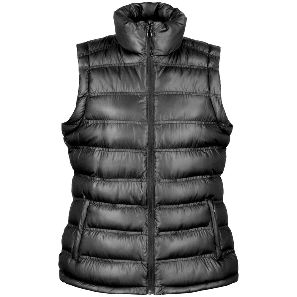 Women's Insulated Padded Bodywarmer Gilet Jacket - Lightweight Warm Vest for Outdoor Hiking, Running & Winter Fashion