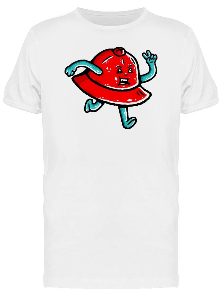 Men's Running Red Bell Performance T-Shirt - Lightweight & Breathable for Jogging, Gym Workouts & Outdoor Sports