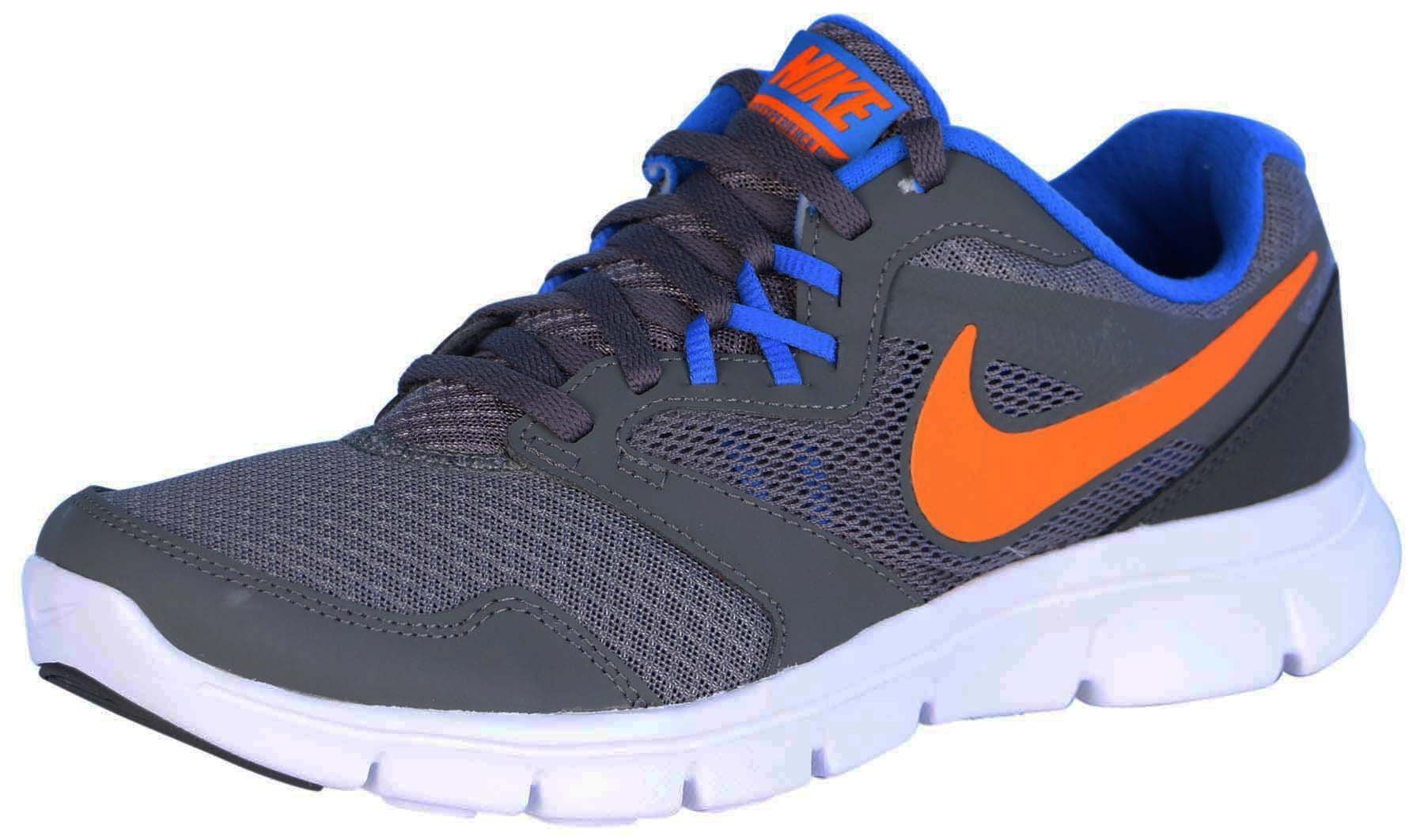 Nike Boys Flex Experience 3 (GS) Running Shoes - Cool Gray/Hyper Crimson - Size 7 | Lightweight Athletic Sneakers for Kids | Perfect for School, Sports & Daily Wear