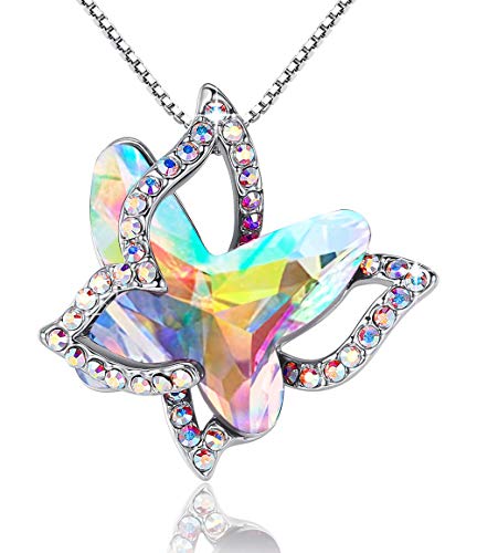April Birthstone - Rainbow Opal White Crystal