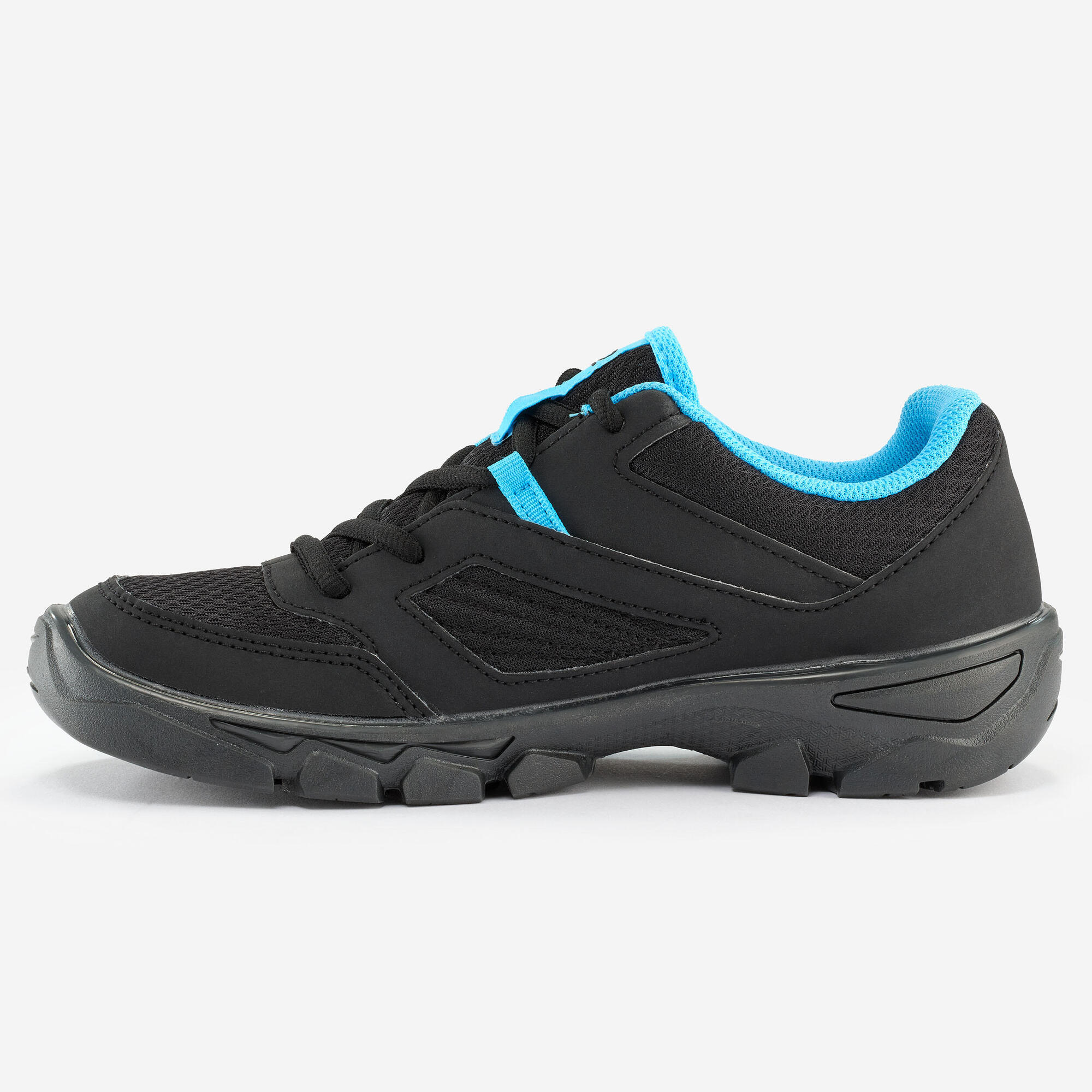 Quechua NH100 Kids' Hiking Shoes - Lightweight Waterproof Outdoor Boots for Boys & Girls - Perfect for Trail Walking, Camping, and School Activities
