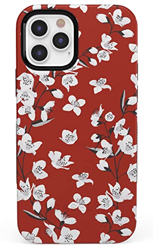 Red Cherry Blossom Floral
