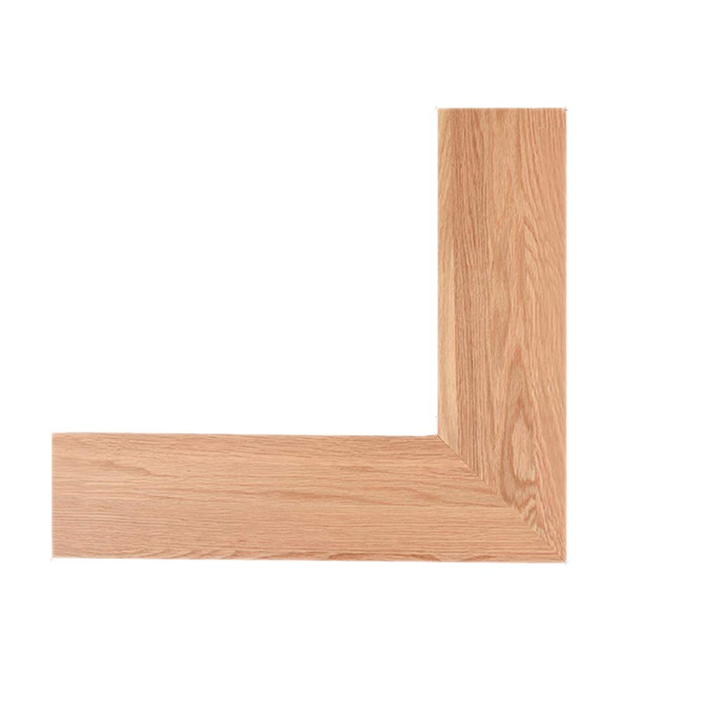 XIAOYAN Solid Wood Wall Shelf - Corner Bookcase for Living Room, Bedroom, Office - Storage Unit with 2 Colors & 2 Sizes (45x45cm) - Perfect for Books, Decor, Plants & Home Organization