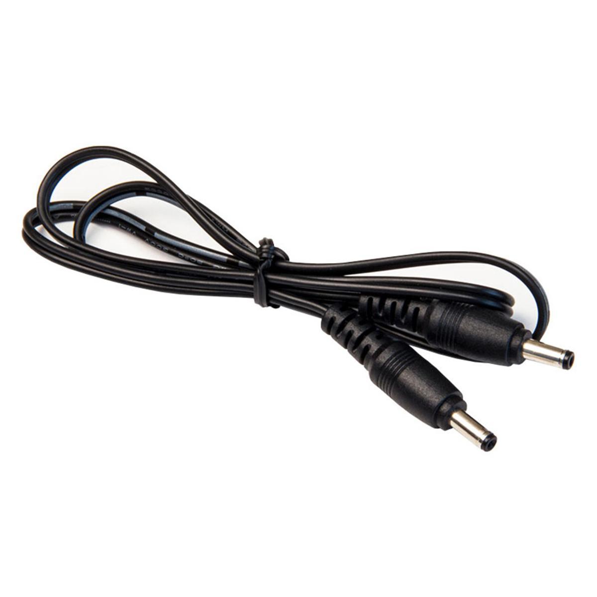24in. Male to Male Cable Connector for GM Under Cabinet Lighting - Black | Compatible with LED Strips, Task Lighting & Home Decor