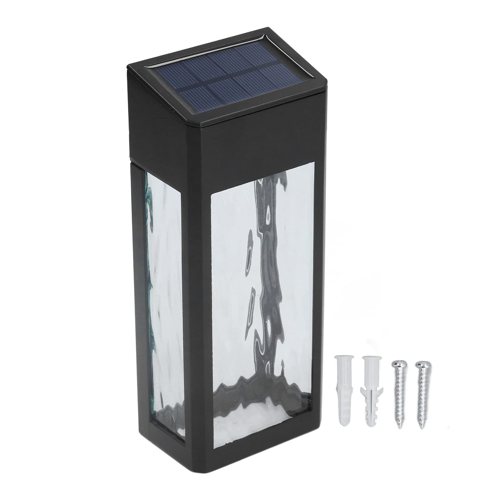 Solar Powered Outdoor Wall Sconce Lights - Waterproof LED Fence Lighting for Patio, Deck, Yard, Stairs & Front Door - Decorative Solar Garden Lights for Forest, Pathway & Landscape Illumination