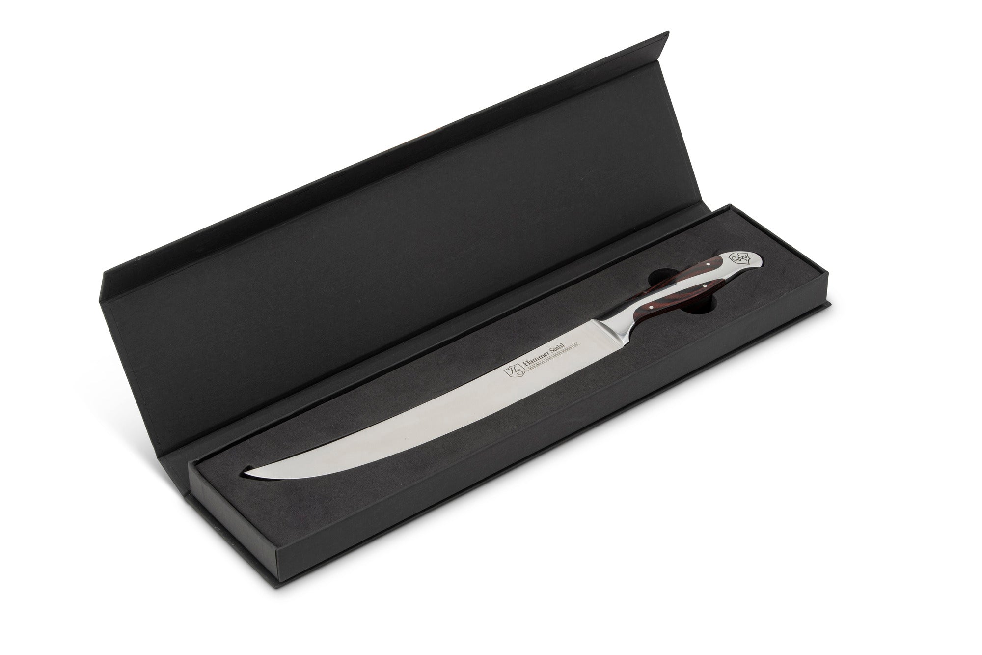 Hammer Stahl 10 Scimitar - High-Quality Stainless Steel Kitchen Knife for Professional Chefs & Home Cooking | Perfect for Slicing, Dicing & Chopping Vegetables, Meat & Herbs