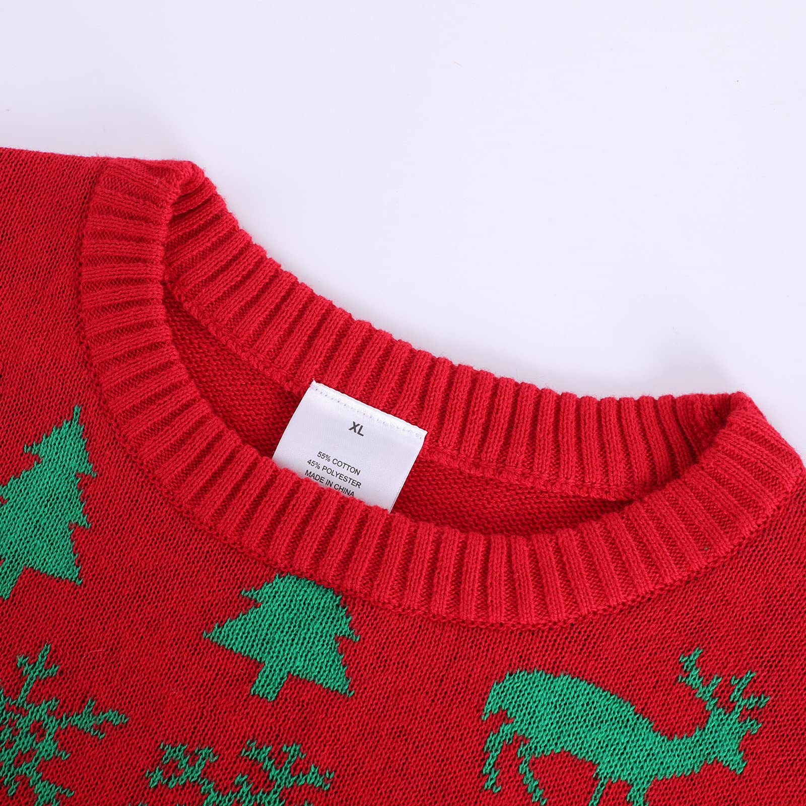 Dinosaur Christmas Sweaters - Family Matching Holiday Pullover for Parties & Festivals