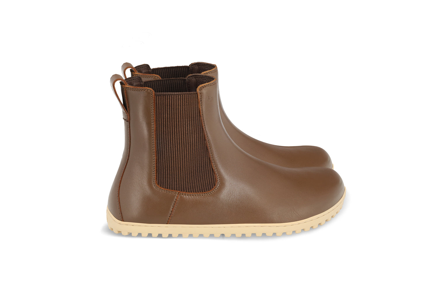 Barefoot Boots for Women - Be Lenka Glam in Milk Chocolate | Comfortable Minimalist Shoes for Walking, Travel & Everyday Wear