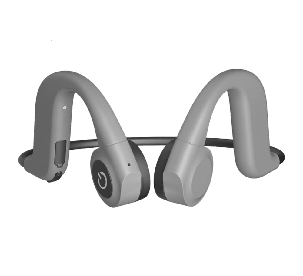 Open-Ear Bluetooth Bone Conduction Sport Headphones - Sweatproof Wireless Earphones for Running, Workouts & Cycling - Built-in Mic for Calls - Perfect for Gym, Jogging & Outdoor Activities
