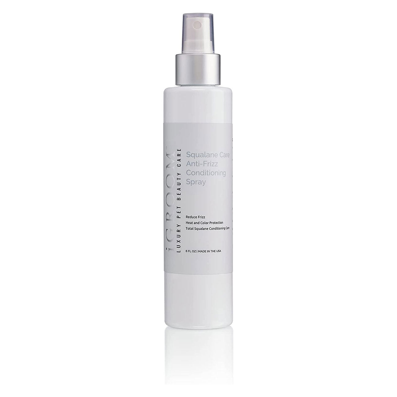 Organic Squalane Anti-Frizz Conditioning Spray for Dogs & Cats - Detangle & Shine Pet Hair - Perfect for Grooming, Daily Care & Show Preparation