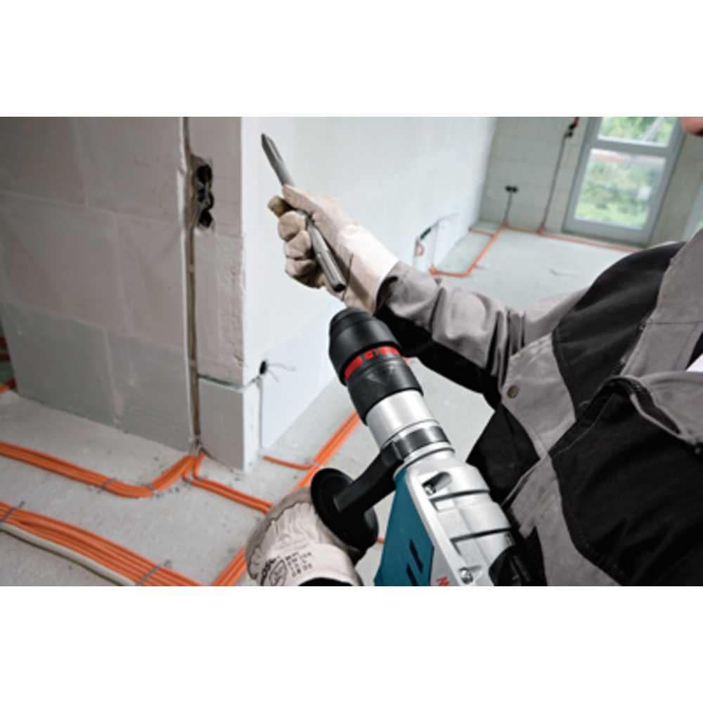 Bosch 11264EVSRT 1-5/8 Inch SDS-max Rotary Hammer Drill - Certified Renewed | Heavy-Duty Concrete Drilling for Construction & Demolition Projects