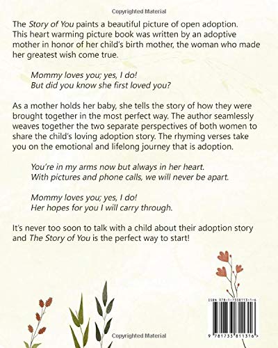 The Story of You: A Heartwarming Children's Book About Open Adoption - Perfect for Bedtime Reading & Family Bonding Moments