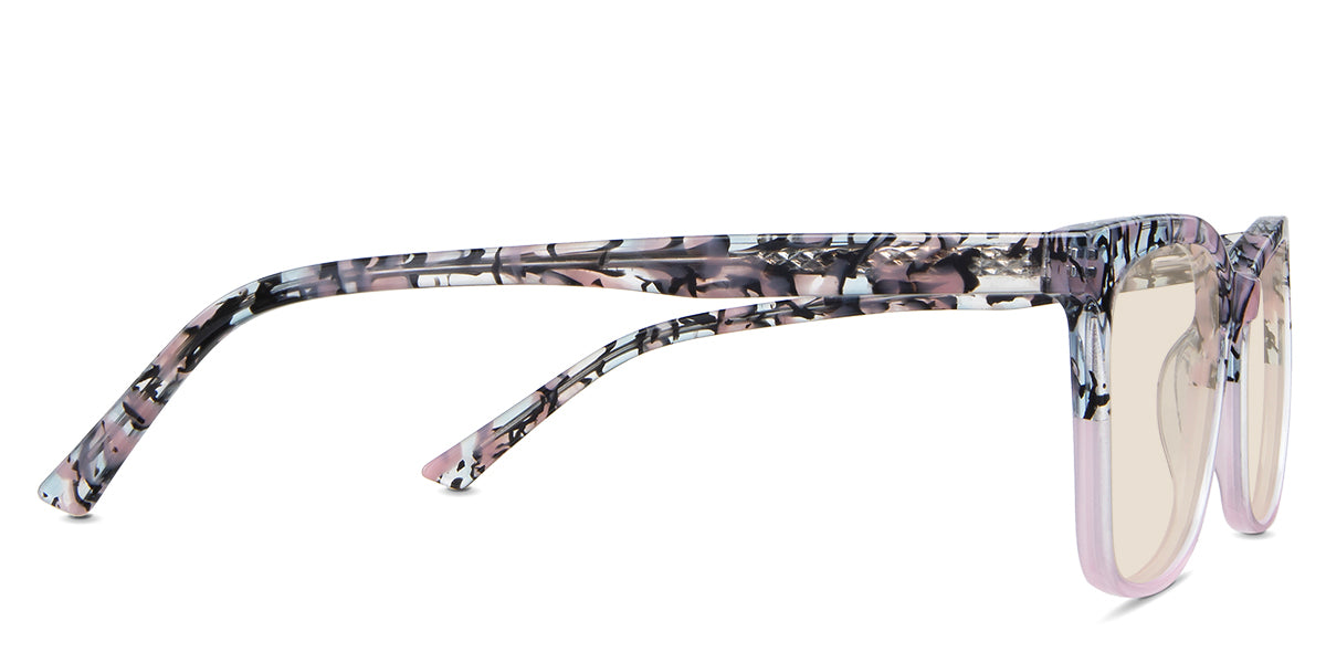 Paisley Print Women's Prescription Tinted Glasses - Stylish & UV Protection for Outdoor Activities, Driving, and Fashion Accessories