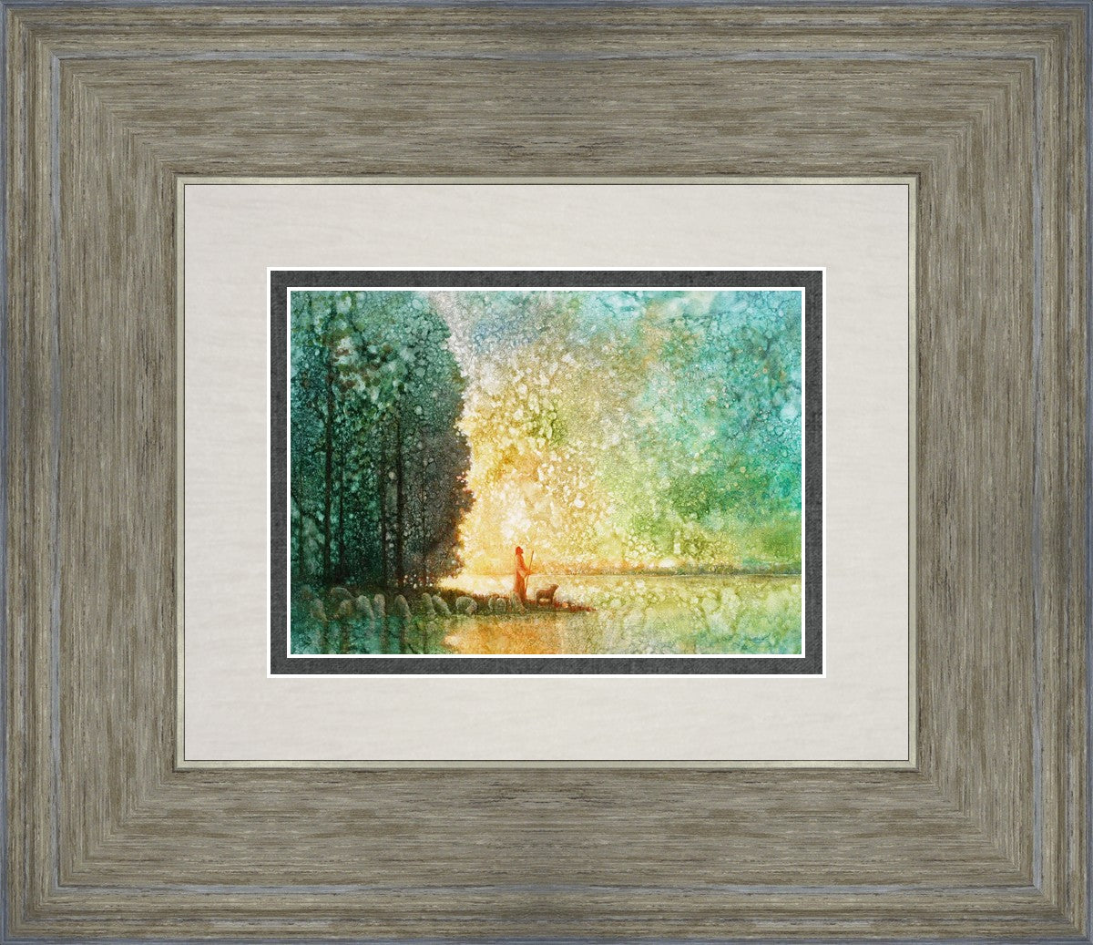 Beside Quiet Waters - Premium Home Decor for Relaxing Spaces | Perfect for Living Rooms, Bedrooms & Meditation Areas
