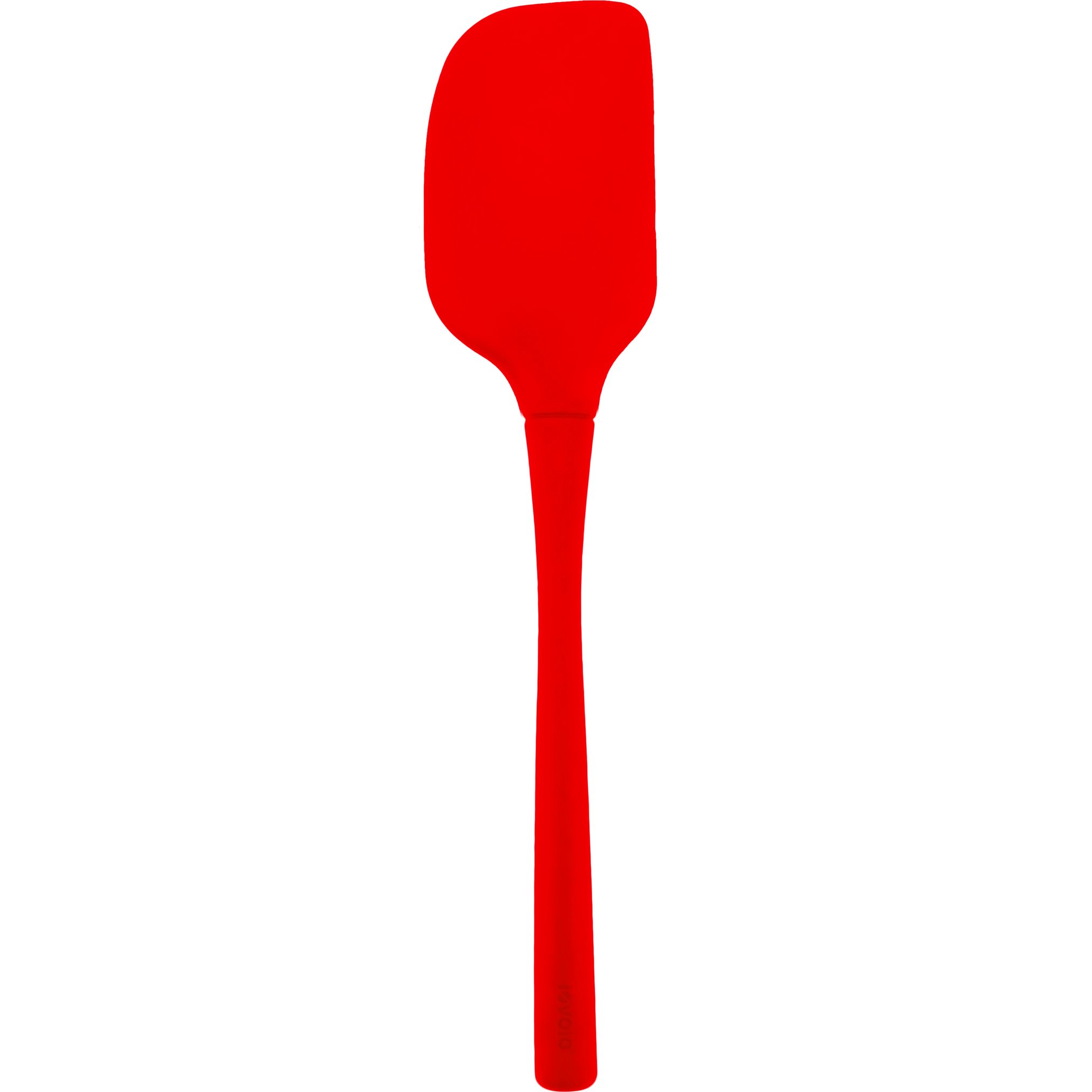 Tovolo Flex-Core All Silicone Jumbo Spatula - Heat Resistant, Non-Slip Grip, Candy Apple Red - Perfect for Baking, Cooking & Mixing in the Kitchen