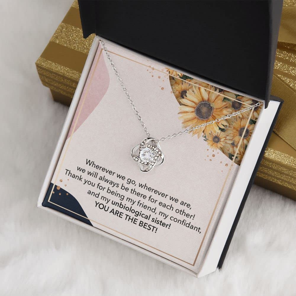 Best Friend Necklace for Women - Sister Gift for Birthday & Friendship Jewelry - Perfect for Surprise Gifts
