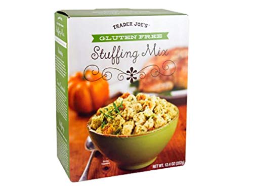 Trader Joe's Gluten Free Stuffing Mix - Classic Herb Seasoned Breadcrumbs for Thanksgiving & Holiday Dinners - Perfect for Stuffing Turkey, Chicken or Vegetarian Dishes