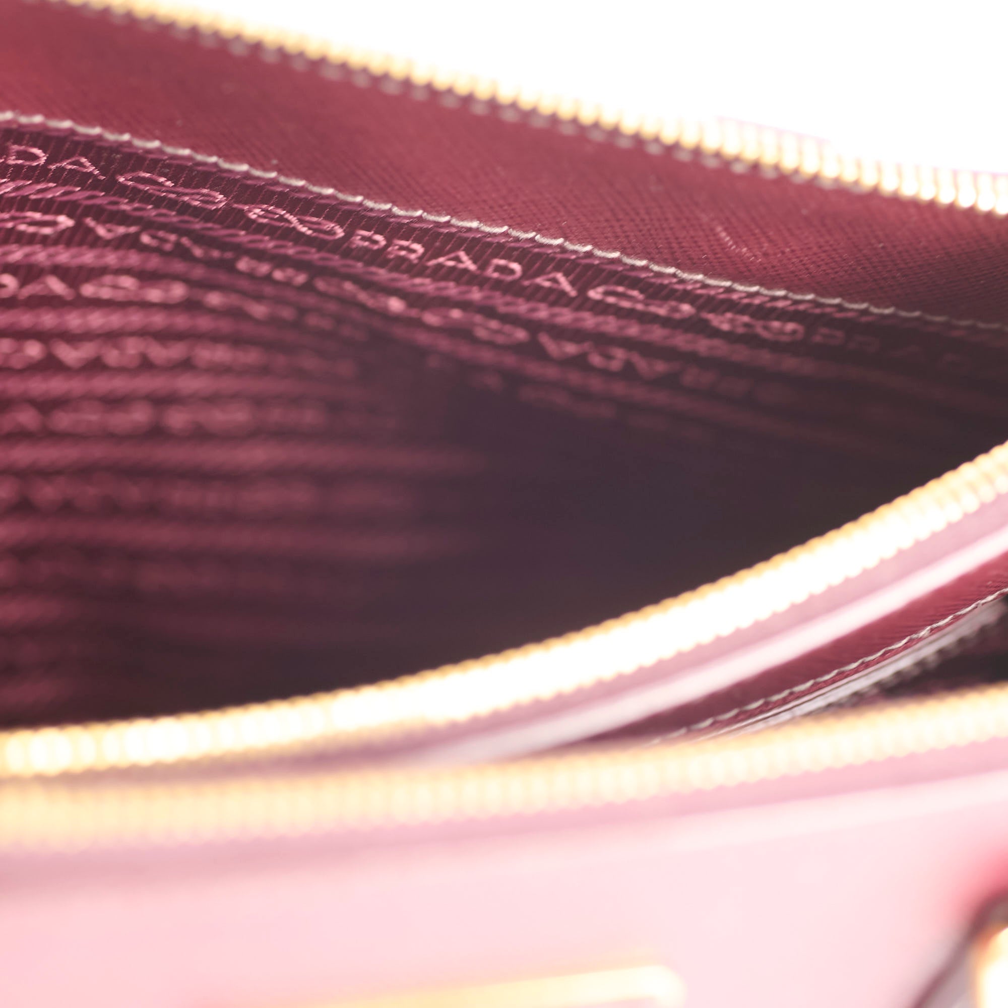 Prada Galleria Saffiano Leather Tote Bag for Women - Burgundy Luxury Handbag - Perfect for Work, Travel & Everyday Use