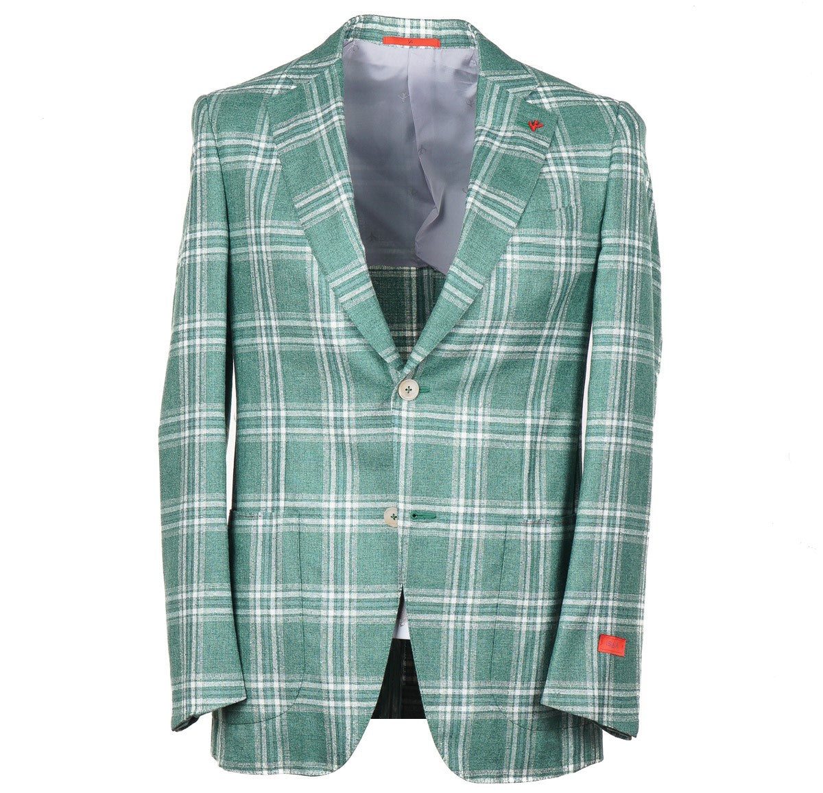 Premium Isaia Cashmere & Silk Sport Coat for Men - Luxury Italian Tailored Blazer for Business, Weddings & Formal Events