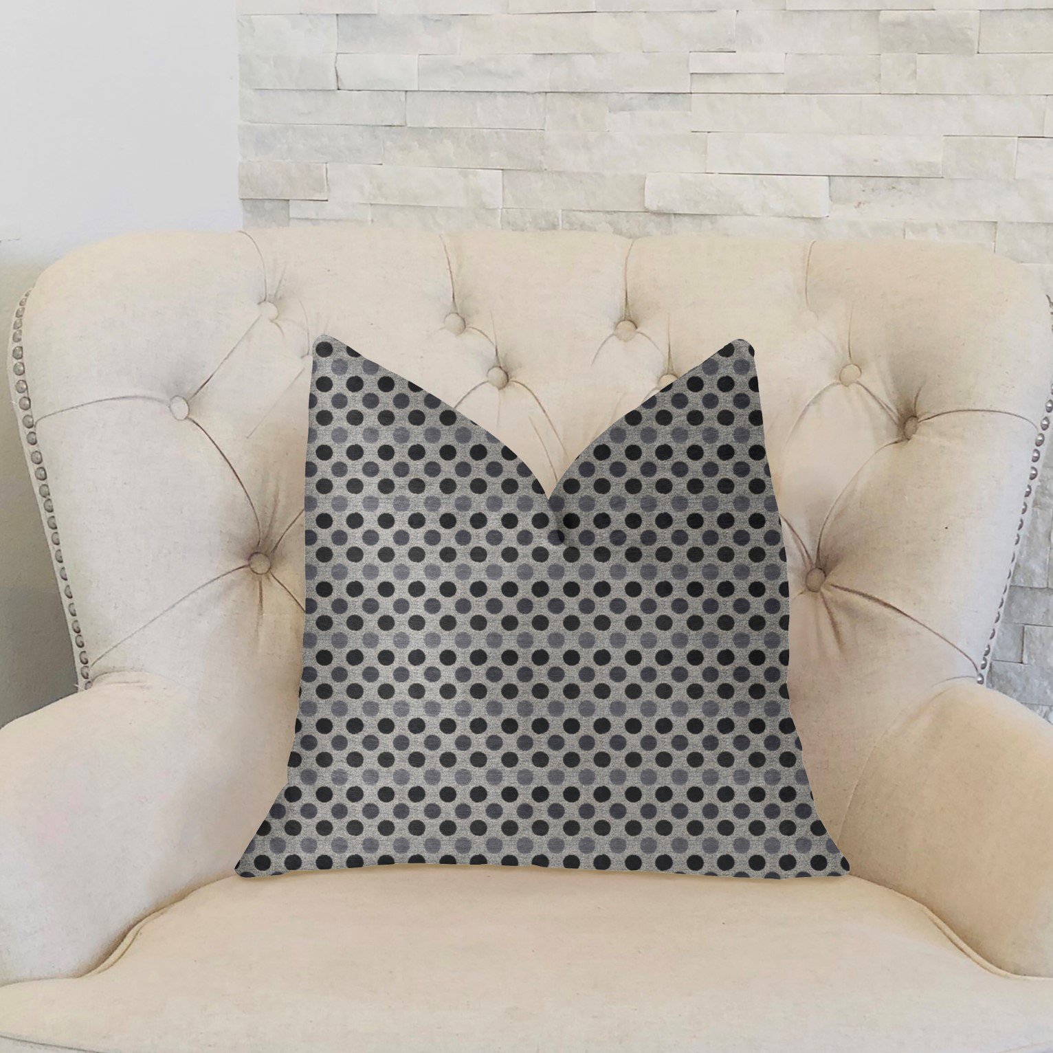 Plutus Paramount Luxury Throw Pillow 16x16 Inches - Soft Decorative Cushion for Sofa, Bed & Home Decor - Premium Accent Pillow for Living Room, Bedroom & Office