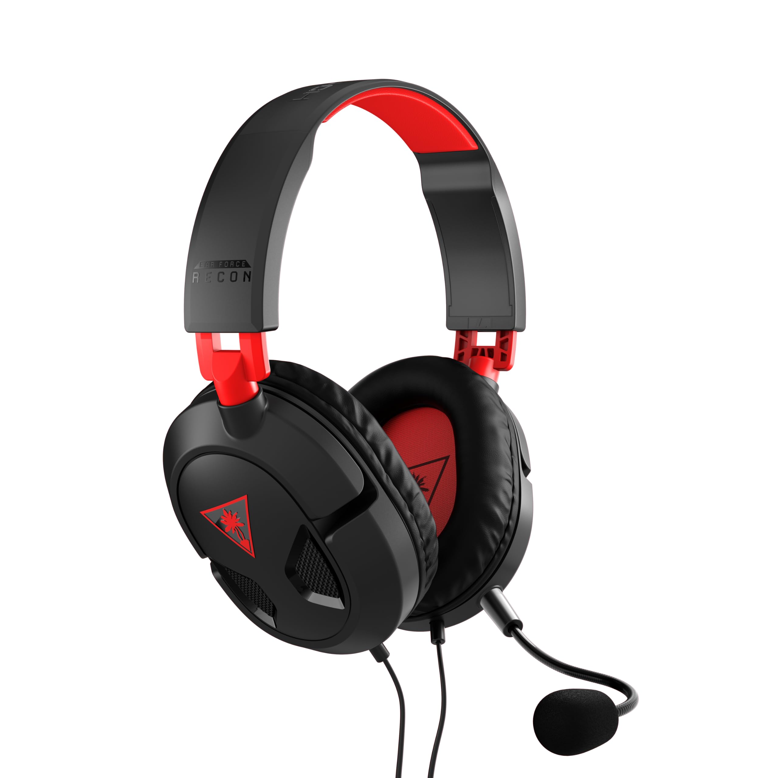 Turtle Beach Recon 50 Wired Gaming Headset with 40mm Speakers & Removable Mic - Compatible with PC, Mac, PS4, PS5, Xbox Series X|S, Xbox One, Mobile & Tablet - Black - Perfect for Competitive Gaming & Online Chat