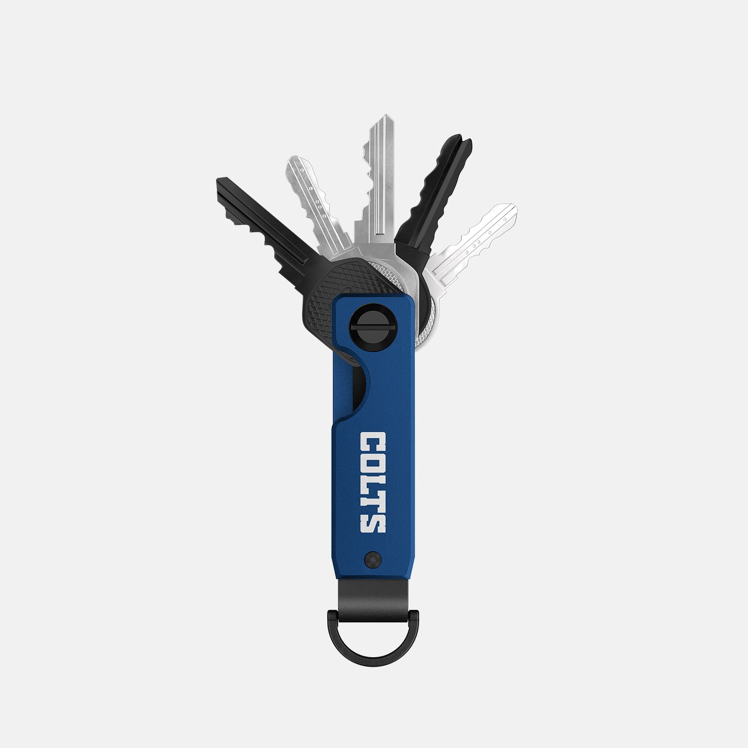 Ridge KeyCase for Indianapolis Colts - Slim RFID Blocking Key Holder with Money Clip - Perfect for NFL Fans, Travel & Everyday Carry