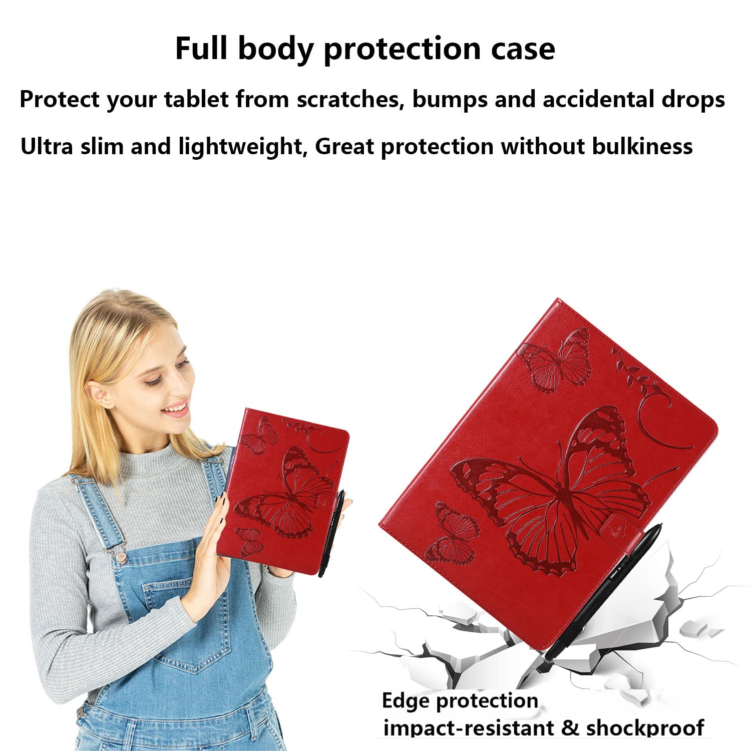 Premium PU Leather iPad Case 10.2