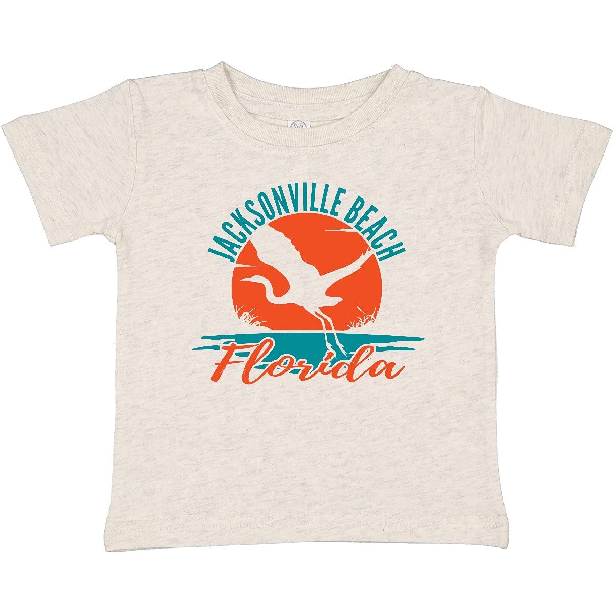 Inktastic Jacksonville Beach Florida Vacation Trip Baby T-Shirt - Cute Florida Souvenir Gift for Infants & Toddlers - Perfect for Beach Trips, Family Vacations & Summer Outfits