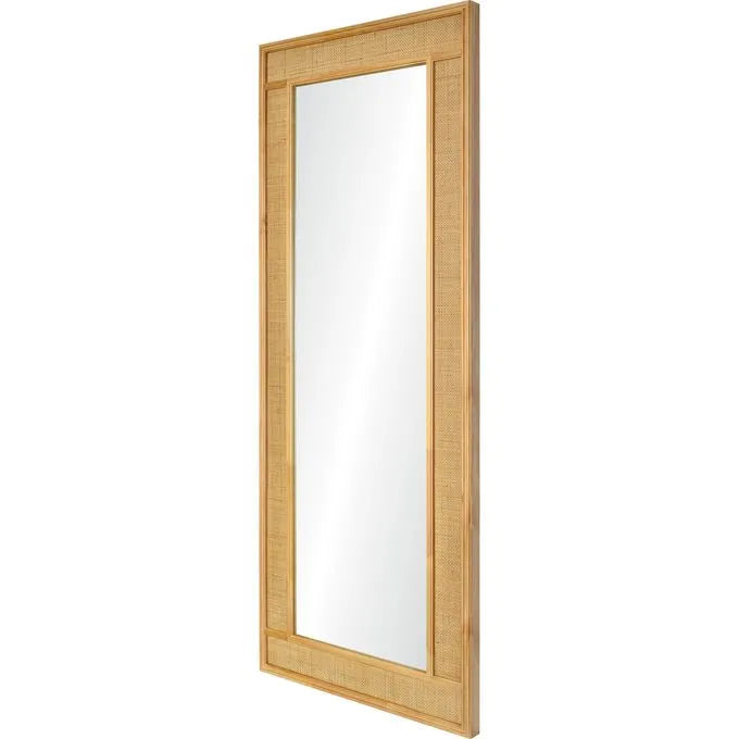Wilder Mirror - Full Length Wall Mirror with Wooden Frame, Home Decor for Bedroom, Living Room & Entryway | Perfect for Selfies, Outfit Checks & Room Decor