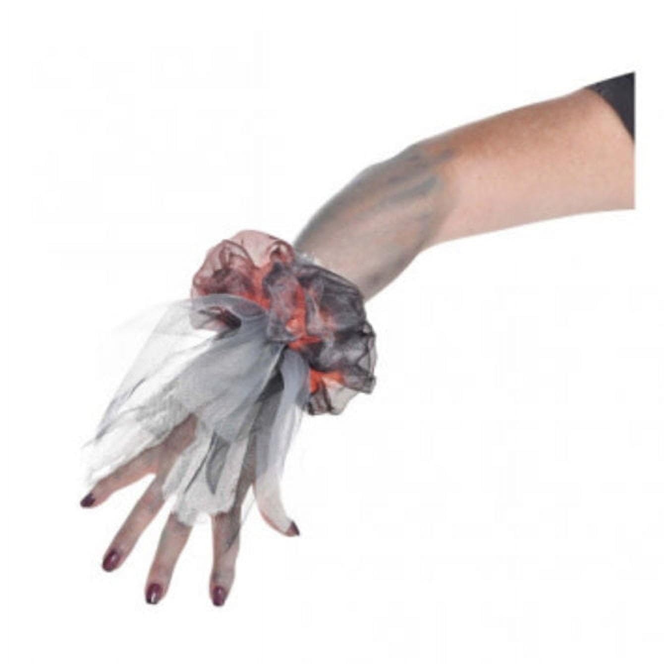 Amscan Zombie Wrist Corsage - One Size, Multicolor - 1 Piece - Perfect for Halloween Costumes, Cosplay & Themed Parties