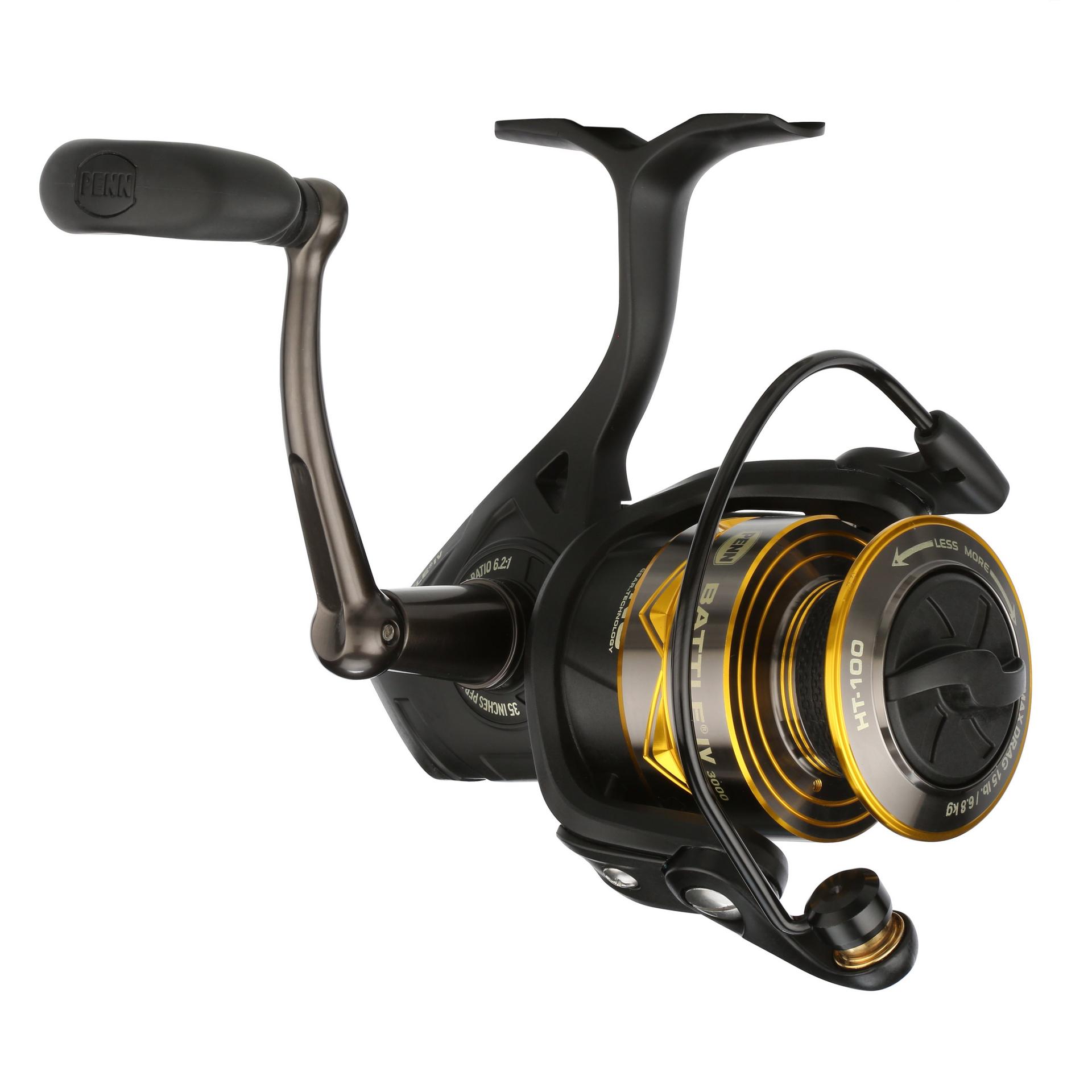 Battle IV Spinning Reel - High Performance Fishing Reel for Saltwater & Freshwater | Perfect for Bass, Trout & Offshore Fishing