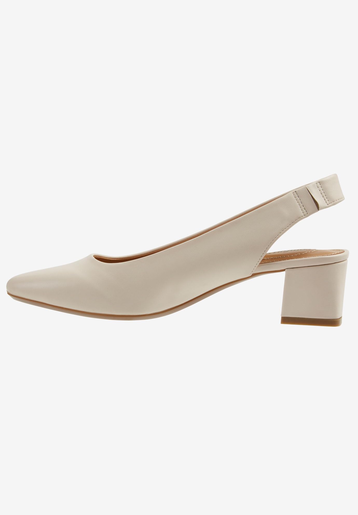 Comfortview Women's Wide Width MEA Slingback Shoes - Comfortable & Stylish Heels for Work, Party & Special Occasions