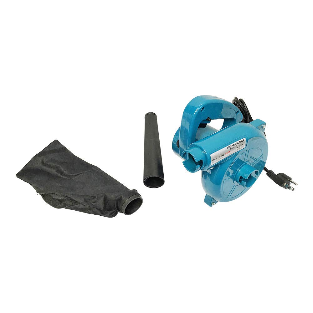 Portable Electric Air Blower - Leaf Blower, Dust Mover & Wind Maker Fan for Yard Cleaning, Workshop, and Outdoor Use