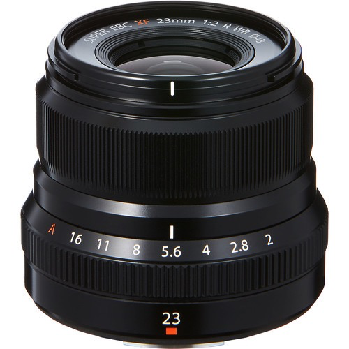 FUJINON XF 23mm F2 R WR Black Lens - Fast Aperture Prime Lens for Fujifilm X-Mount Cameras | Perfect for Street, Travel & Portrait Photography