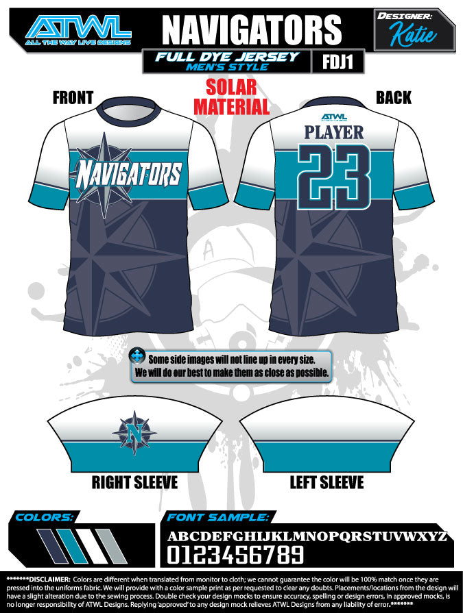 Navigators Jersey - High-Quality Cycling Apparel for Men & Women | Perfect for Road Biking, Commuting & Outdoor Sports