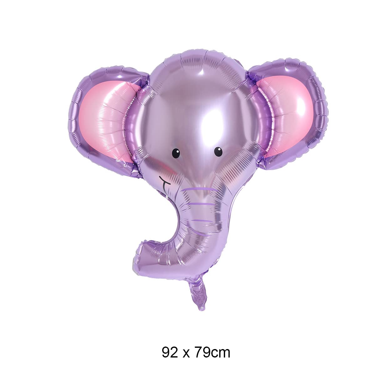 8 Pcs Cute Elephant Foil Balloons for Baby Shower, Birthday Party Decorations - Perfect for Gender Reveal, Nursery Decor & Kids Celebration