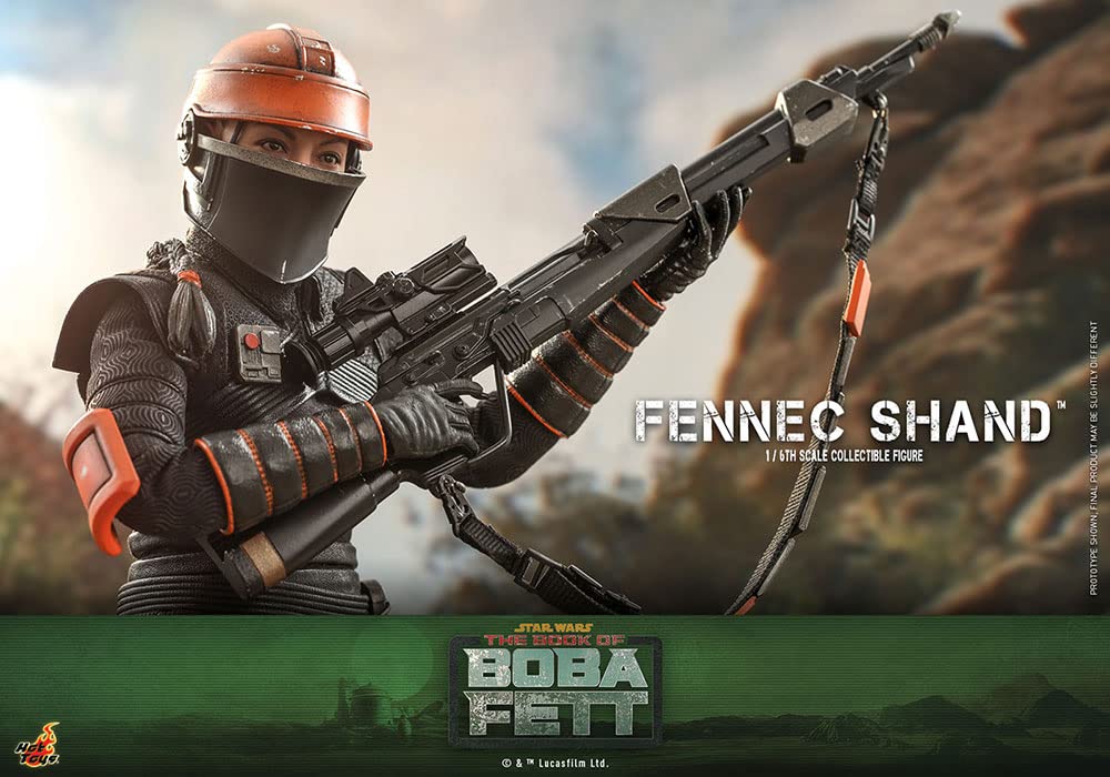 Hot Toys 1:6 Scale Fennec Shand Action Figure - The Book of Boba Fett Collectible Black Series | Perfect for Star Wars Fans, Display & Gift Giving