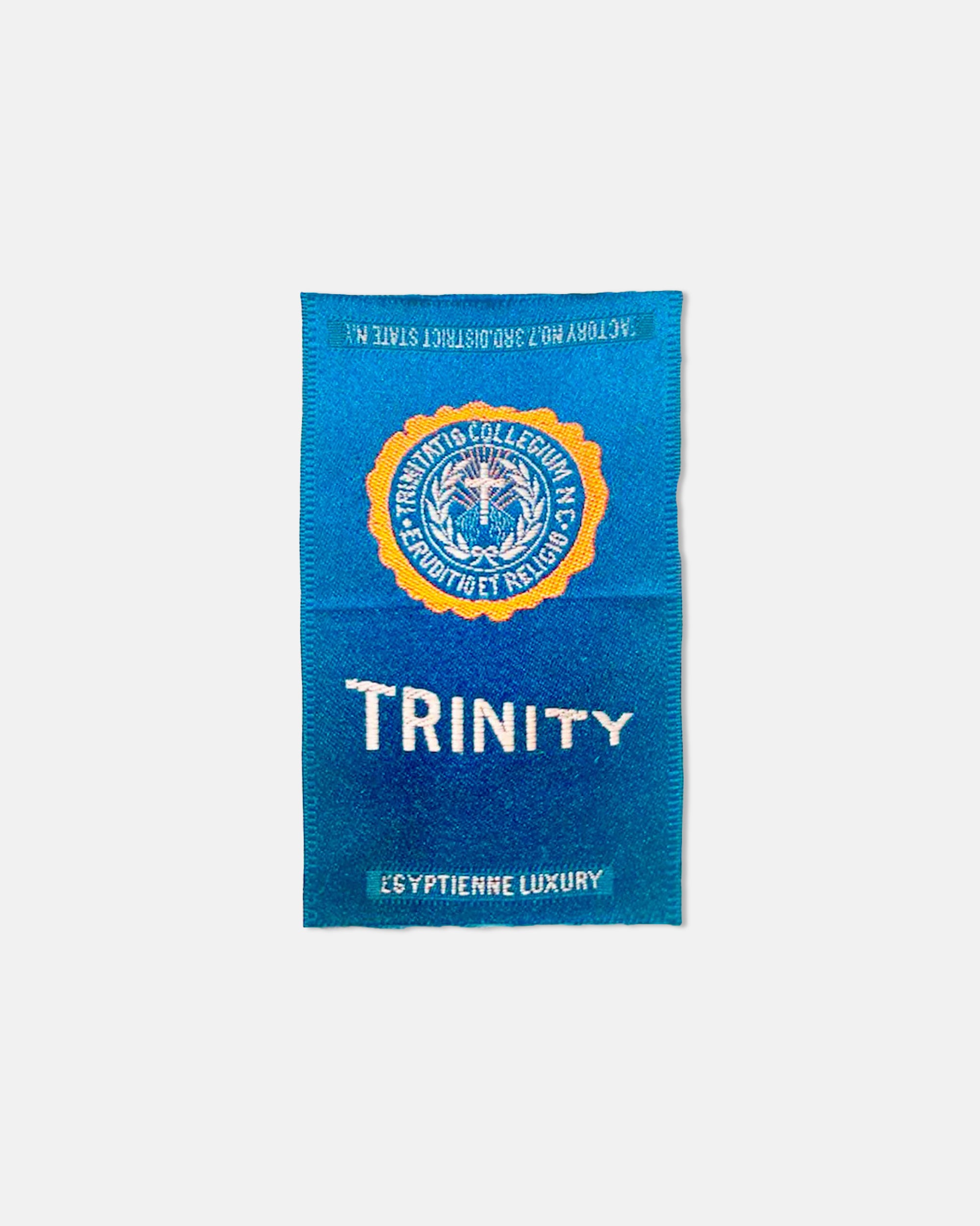 Vintage Trinity College (Later Duke University) Silk Paperweight - Elegant Desk Accessory for Home & Office Decor | Perfect Gift for Alumni & Collectors