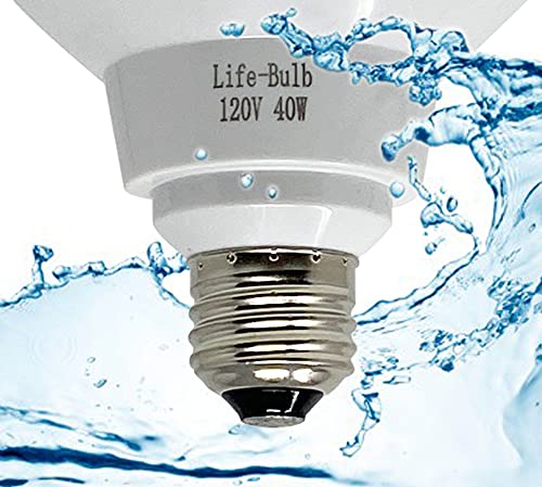 RGB LED Pool Light Bulb - 500W Equivalent, 120V E26 Screw Base for Inground Pools - Compatible with Hayward & Pentair LED Pool Lighting - Lifetime Replacement - Perfect for Night Swimming & Pool Parties