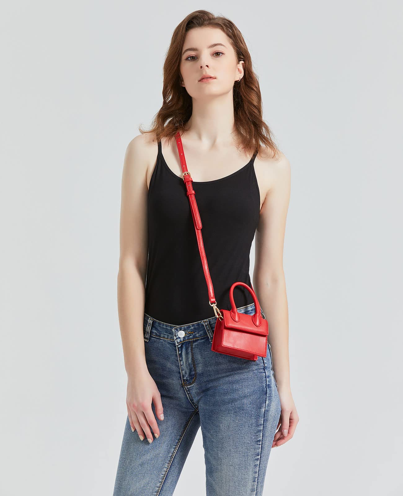 CATMICOO Mini Purse for Women - Small Crocodile Pattern Crossbody Bag for Everyday Use, Date Night & Travel Accessories