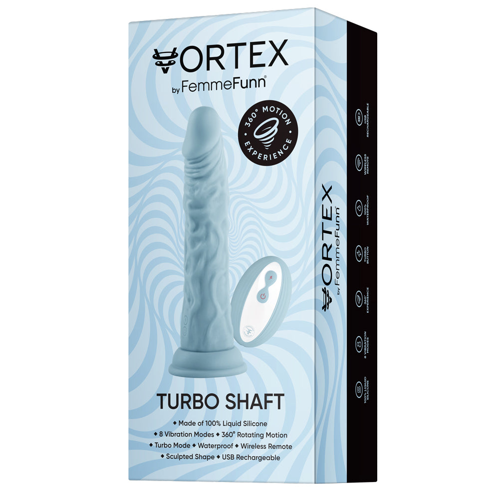 FemmeFunn Vortex Series 2.0 Wireless Turbo Shaft - Powerful Rechargeable Personal Massager for Women, Perfect for Stress Relief & Relaxation at Home or Travel