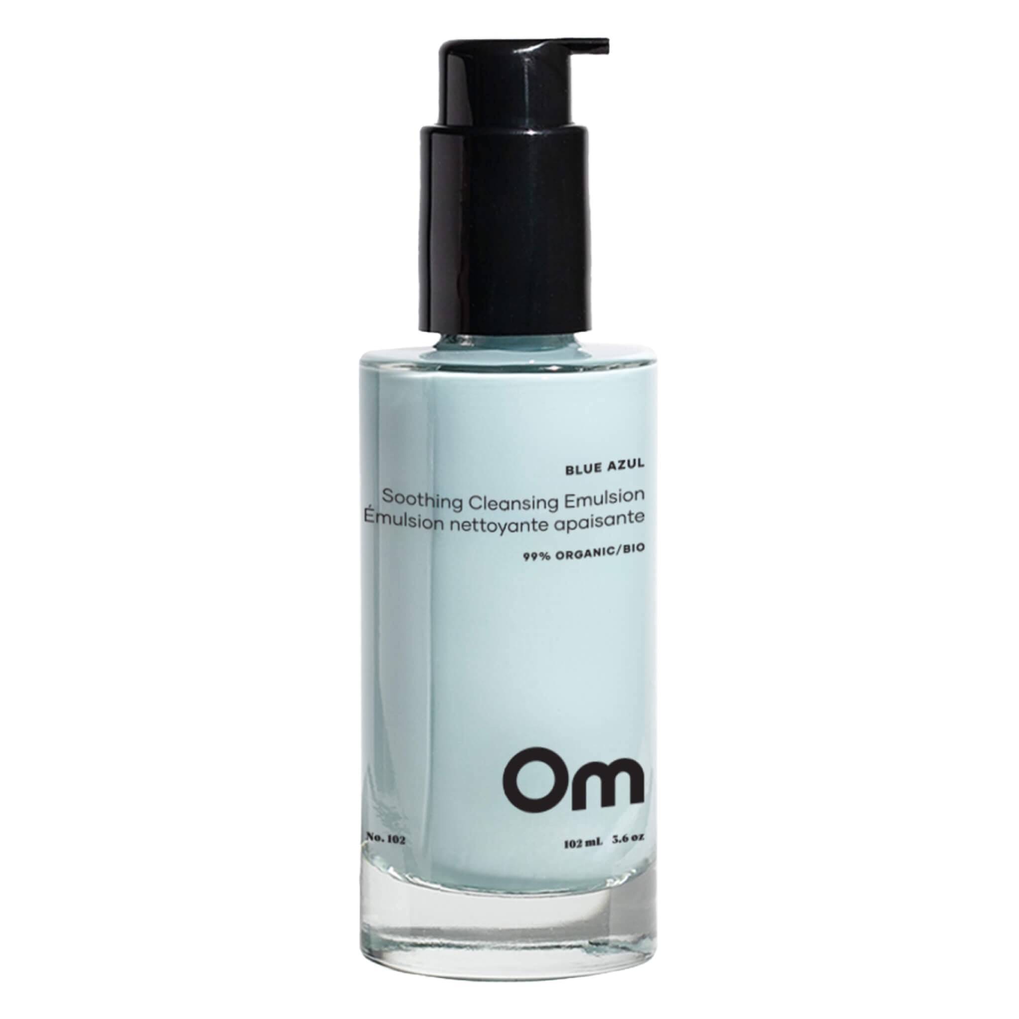 Blue Azul Soothing Cleansing Emulsion - Gentle Face Wash for Sensitive Skin | Hydrating & Calming Daily Cleanser | Perfect for Morning & Night Skincare Routine